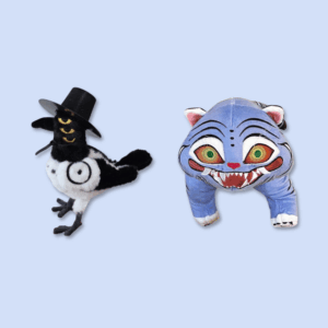 Kpop Demon Hunters Bird and Tiger Plush